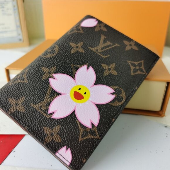 Distinctive LV Monogram Vibrant Blossom Wallet - Picture 1 of 7